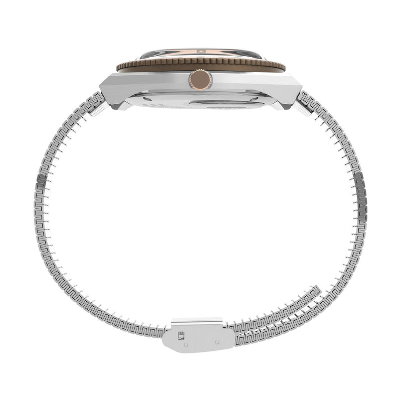 Timex Diver Inspired Round 21mm Silver Dial Analog Women Watch - TW2U95600UJ Watch Timex
