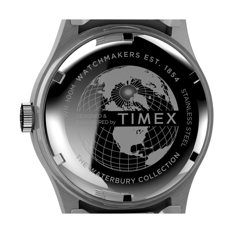 Timex Waterbury Round 21mm Silver Dial Analog Men Watch - TW2U99300UJ Watch Timex