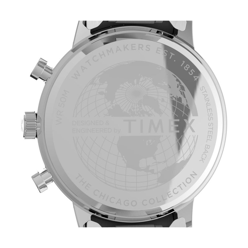Timex Chicago Round 21mm Blue Dial Analog Men Watch - TW2V01700UJ Watch Timex