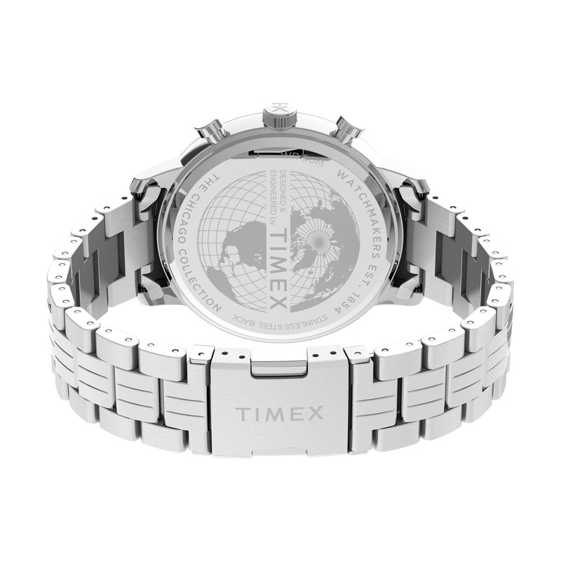 Timex Chicago Round 21mm Blue Dial Analog Men Watch - TW2V01700UJ Watch Timex