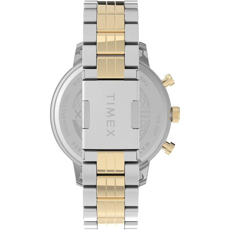 Timex Chicago Round 21mm Silver Dial Analog Men Watch - TW2V01800UJ Watch Timex