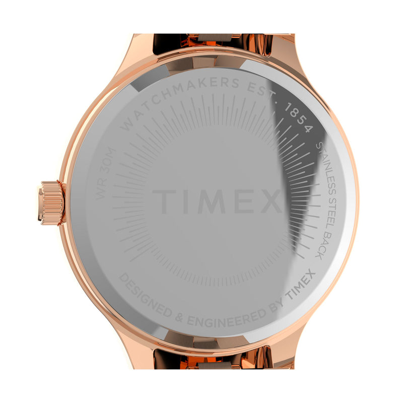 Timex Peyton Round 21mm White Dial Analog Women Watch - TW2V06300UJ Watch Timex
