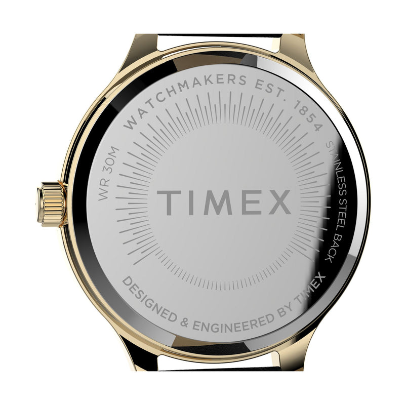 Timex Peyton Round 21mm Black Dial Analog Women Watch - TW2V06600UJ Watch Timex