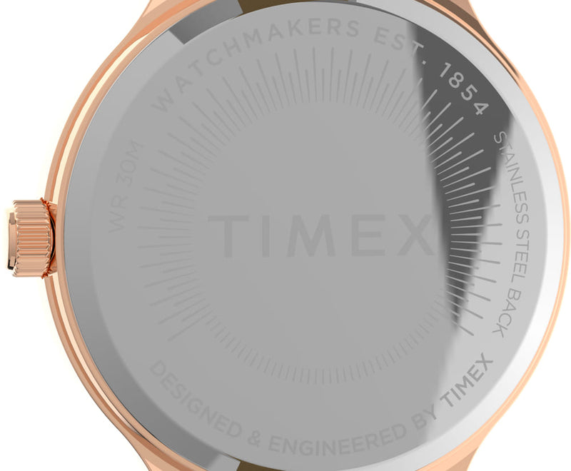 Timex Peyton Round 21mm White Dial Analog Women Watch - TW2V06700UJ Watch Timex