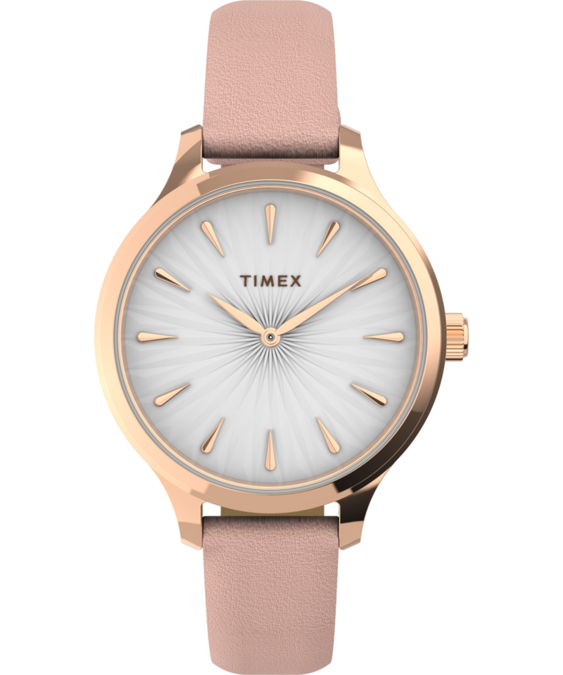 Timex Peyton Round 21mm White Dial Analog Women Watch - TW2V06700UJ Watch Timex
