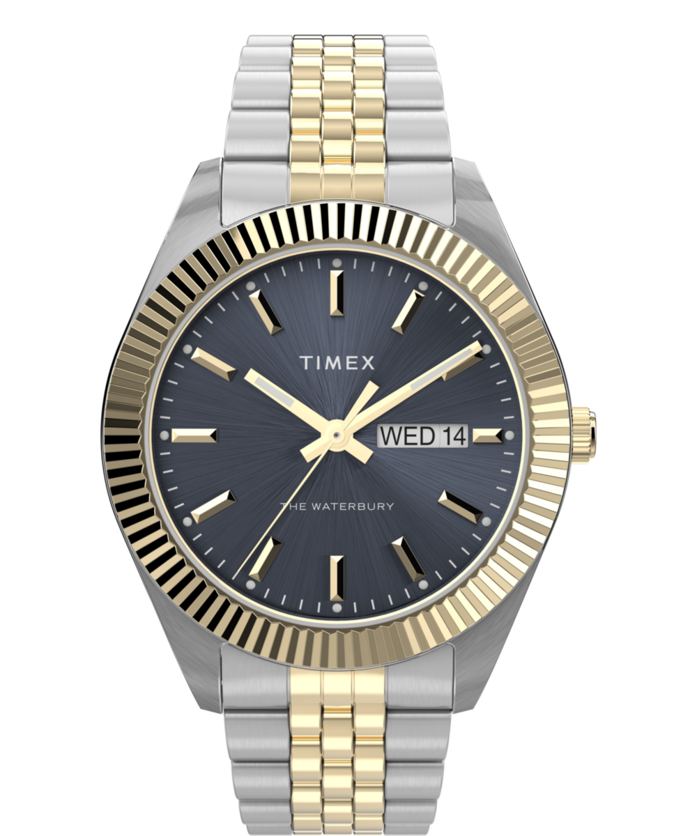Timex Trend Round 21mm Blue Dial Analog Men Watch - TW2V17500UJ