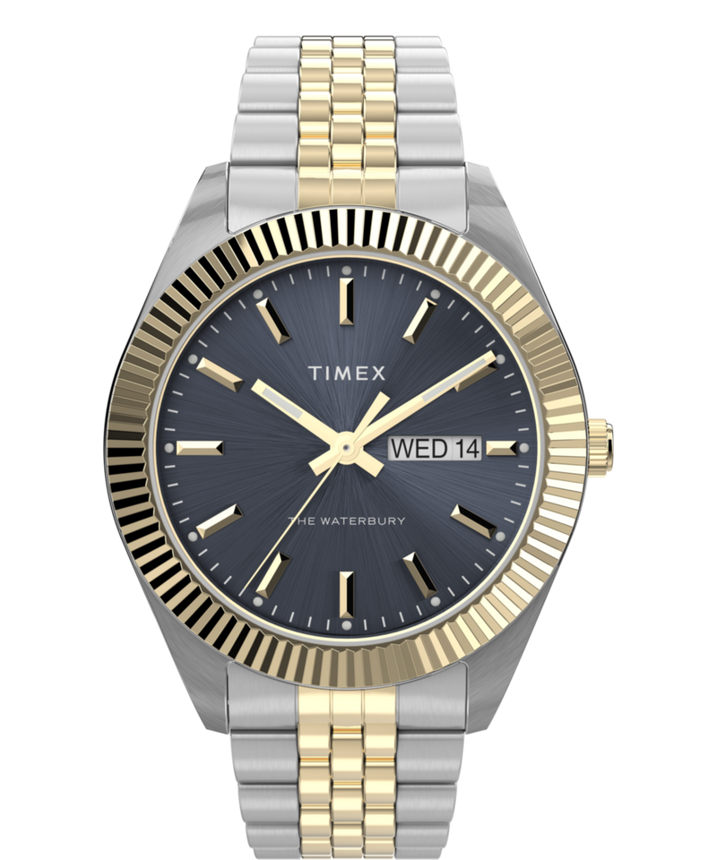 Timex Trend Round 21mm Blue Dial Analog Men Watch - TW2V17500UJ Watch Timex