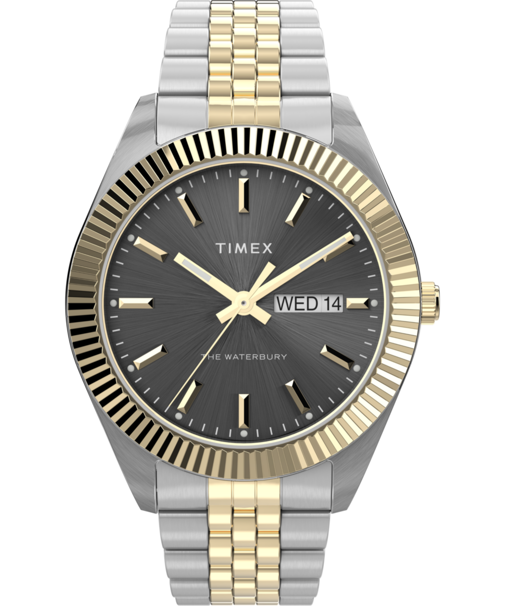 Timex Trend Round 41mm Black Dial Analog Men Watch - TW2V17600UJ