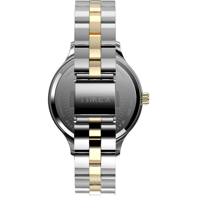 Timex Trend Silver Round Dial Quartz Analog Women Watch Watch Timex