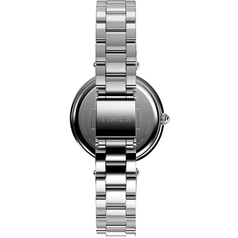 Timex Blue Round Dial Quartz Analog Women Watch Watch Timex