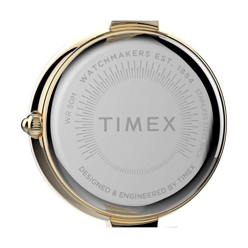 Timex Trend Black Round Dial Quartz Analog Women Watch Watch Timex