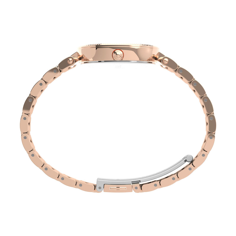 Timex Trend Round 21mm Pink Dial Analog Women Watch - TW2V24300UJ Watch Timex