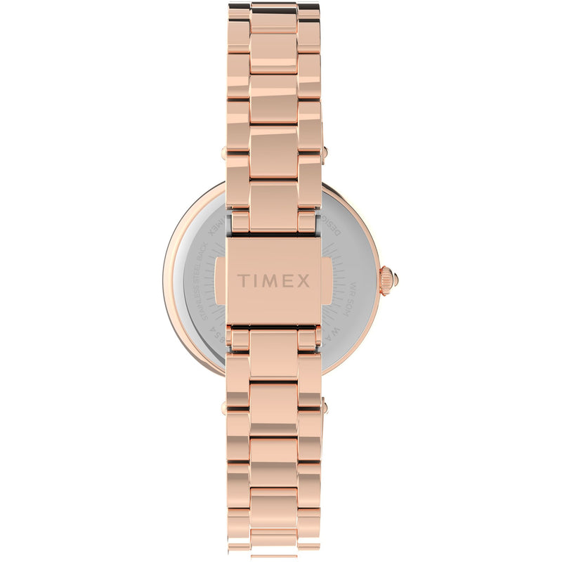 Timex Trend Round 21mm Pink Dial Analog Women Watch - TW2V24300UJ Watch Timex