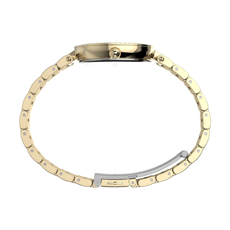 Timex Trend Gold Round Dial Quartz Analog Women Watch Watch Timex