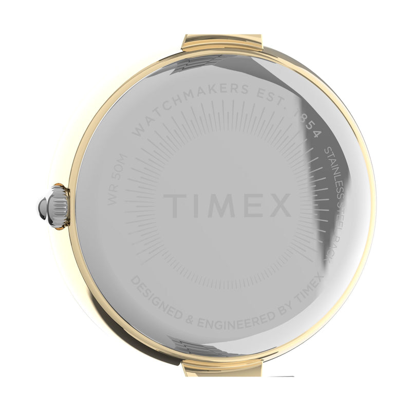 Timex Trend Round 21mm Silver Dial Analog Women Watch - TW2V24500UJ Watch Timex