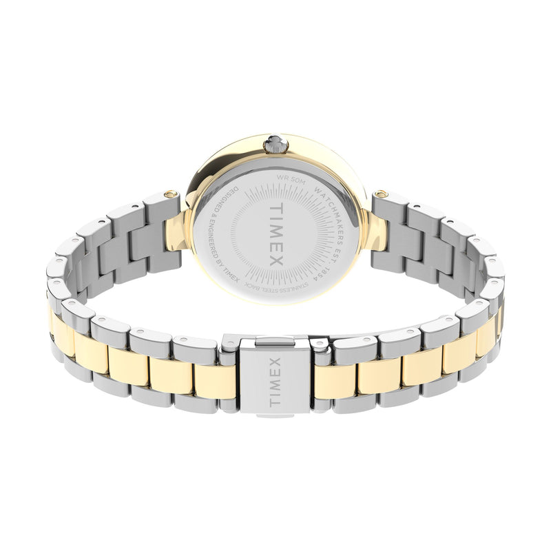 Timex Trend Round 21mm Silver Dial Analog Women Watch - TW2V24500UJ Watch Timex