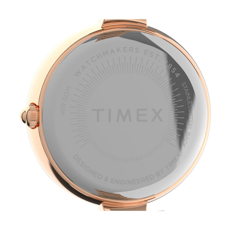 Timex Trend Round 32mm Blue Dial Analog Women Watch - TW2V24600UJ Watch Timex