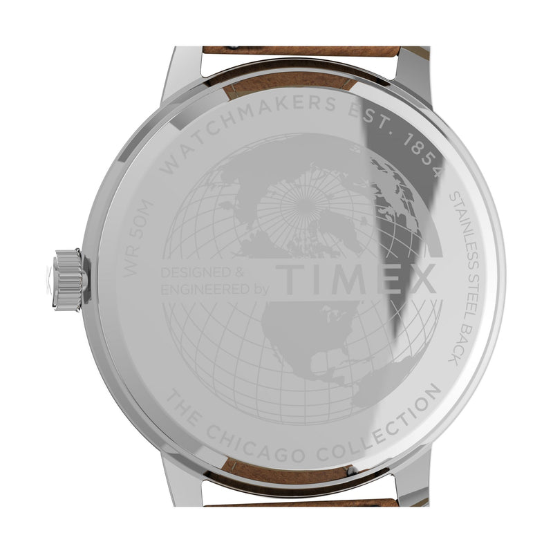 Timex Chicago Round 21mm Blue Dial Analog Men Watch - TW2V29000UJ Watch Timex