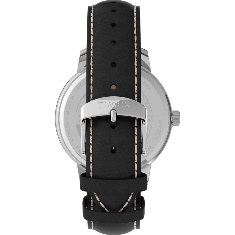Timex Chicago Round 21mm Black Dial Analog Men Watch - TW2V29200UJ Watch Timex