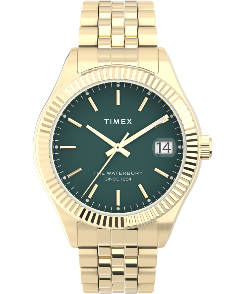 Timex Legacy Round 21mm Green Dial Analog Women Watch - TW2V31700UJ