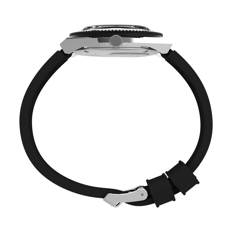 Timex Diver Inspired Round 21mm Black Dial Analog Men Watch - TW2V32000U9 Watch Timex