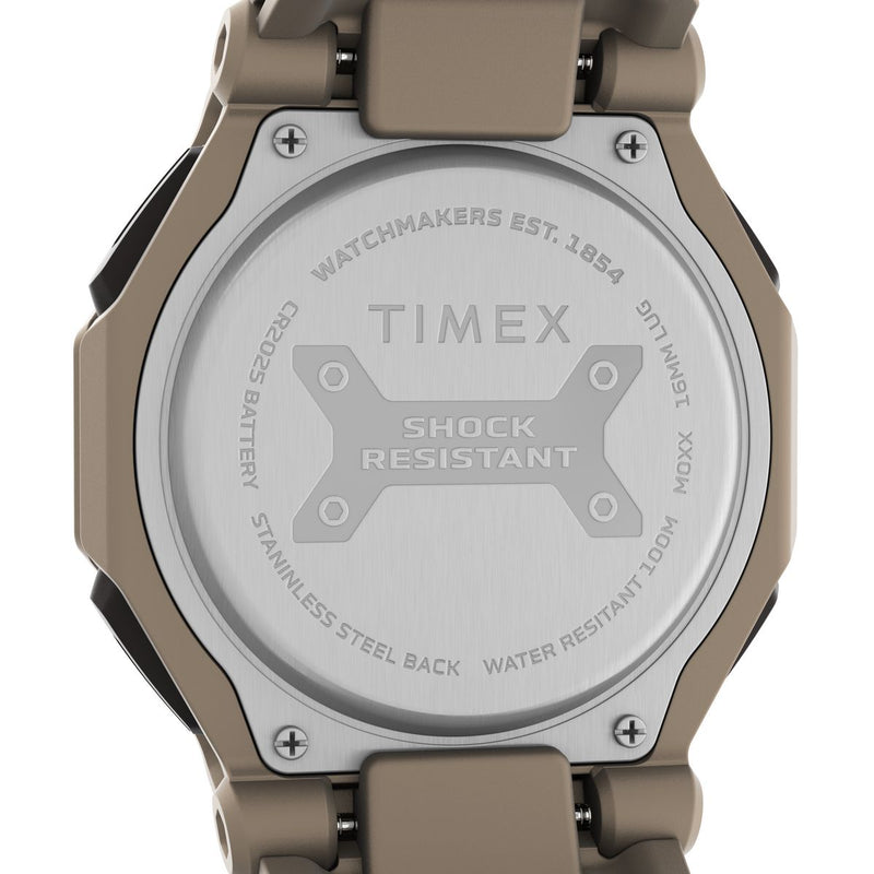 Timex Command Square 21mm Tan Dial Ana-Digital Men Watch - TW2V35500UJ Watch Timex