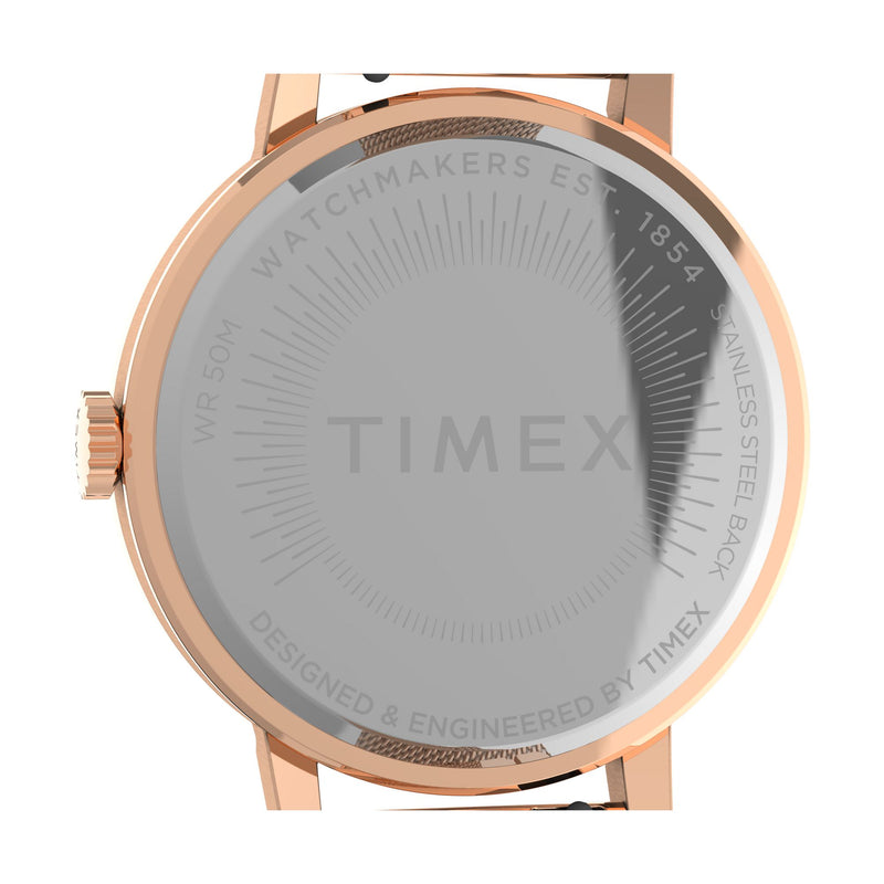 Timex Midtown Round 36mm Silver Dial Analog Women Watch - TW2V37100UJ Watch Timex