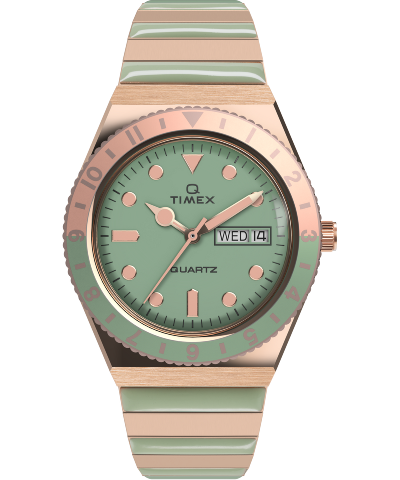 Timex Diver Inspired Round 21mm Green Dial Analog Women Watch - TW2V38700UJ Watch Timex