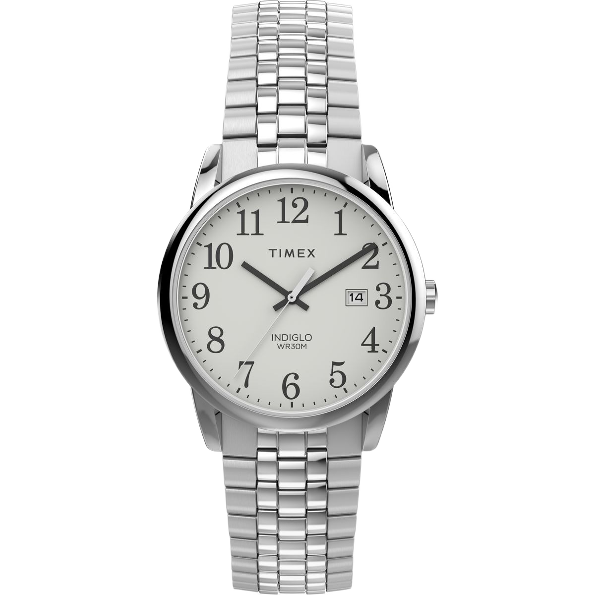 Timex Easy Reader Round 38mm White Dial Analog Men Watch - TW2V40000UJ