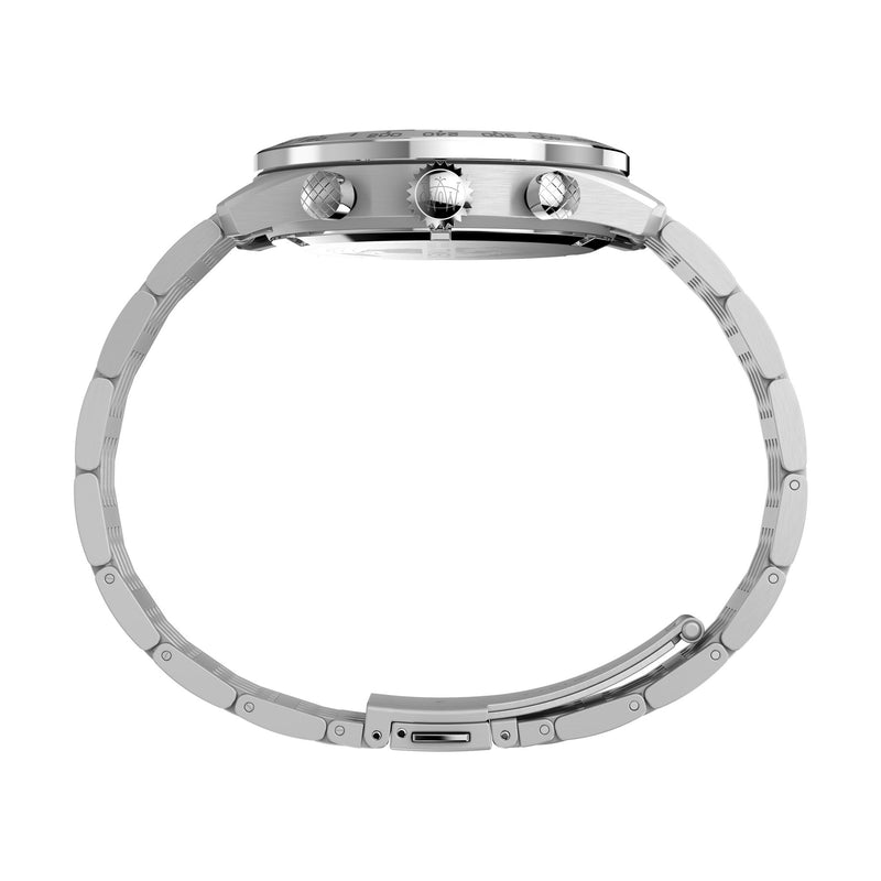Timex Waterbury Round 41mm Silver Dial Analog Men Watch - TW2V42400UJ Watch Timex