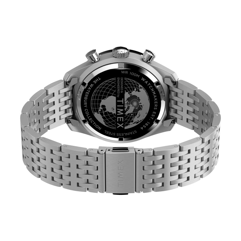 Timex Waterbury Round 41mm Silver Dial Analog Men Watch - TW2V42400UJ Watch Timex