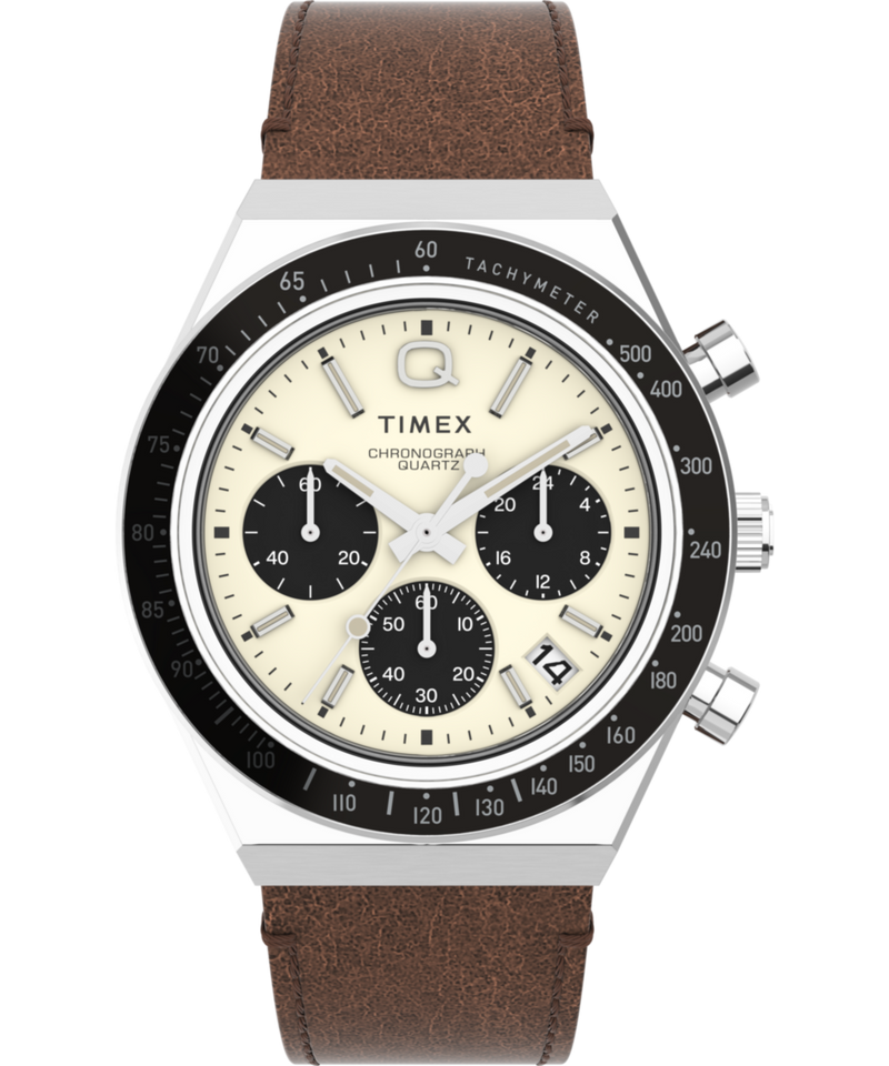 Timex Diver Inspired Round 40mm Cream Dial Analog Men Watch - TW2V42800U9 Watch Timex