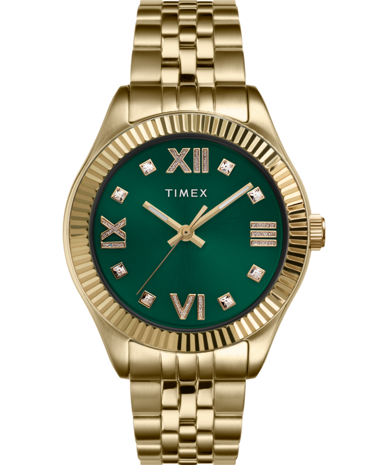 Timex Legacy Round 21mm Green Dial Analog Women Watch - TW2V45500UJ Watch Timex