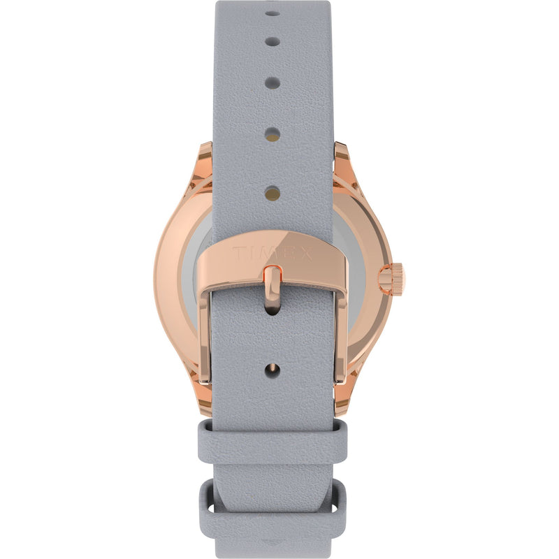 Timex Dress Round 21mm White Dial Analog Women Watch - TW2V49400JQ Watch Timex