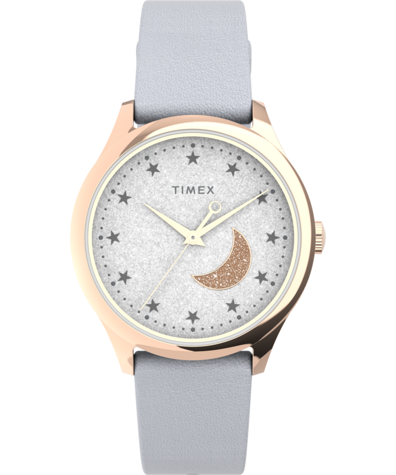 Timex Dress Round 21mm White Dial Analog Women Watch - TW2V49400JQ Watch Timex