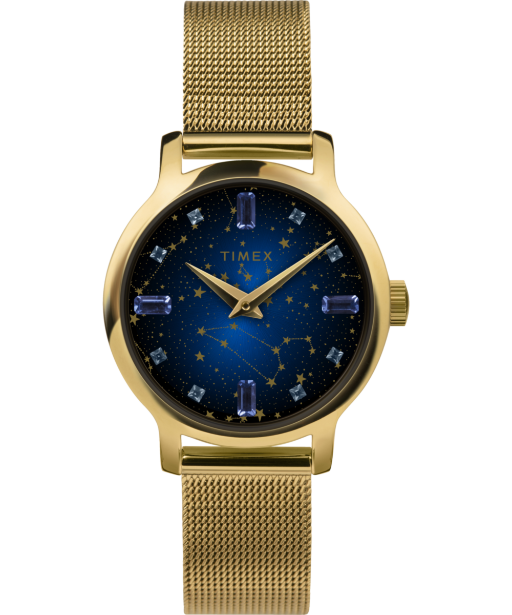 Timex Transcend Round 21mm Blue Dial Analog Women Watch - TW2V51900UJ