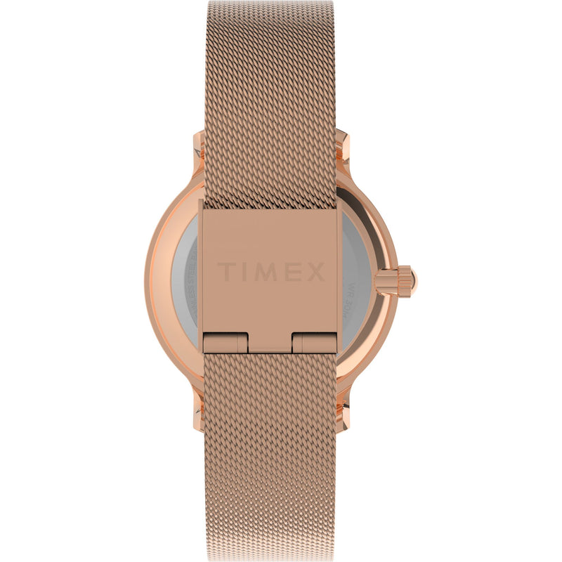 Timex Transcend Round 21mm Black Dial Analog Women Watch - TW2V52100UJ Watch Timex