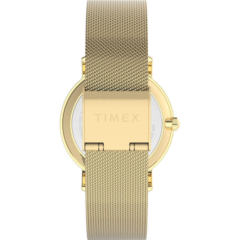 Timex Transcend Round 21mm Black Dial Analog Women Watch - TW2V52300UJ Watch Timex