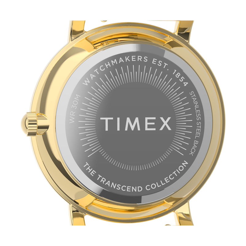 Timex Transcend Round 21mm Black Dial Analog Women Watch - TW2V52300UJ Watch Timex