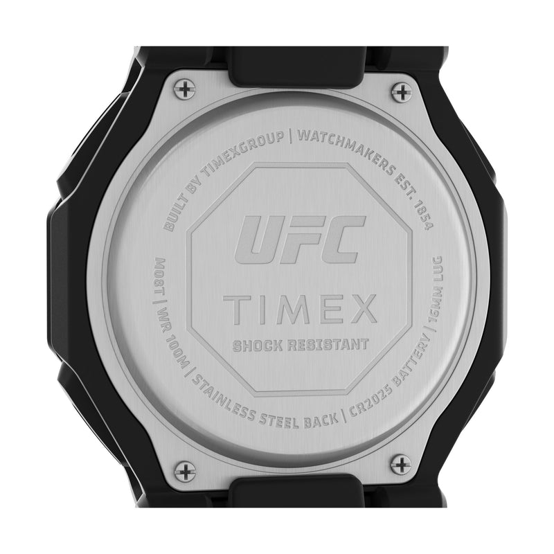 Timex UFC Octagonal 45mm Black Dial Ana-Digital Men Watch - TW2V55200X6 Watch Timex
