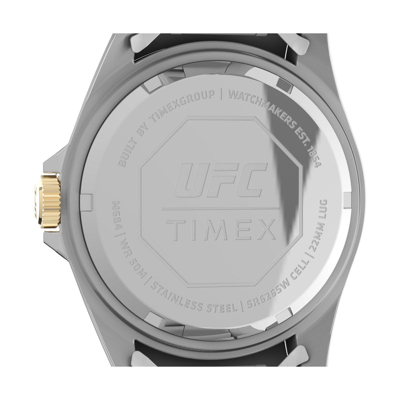 Timex UFC Round 21mm Black Dial Analog Men Watch - TW2V567000D Watch Timex