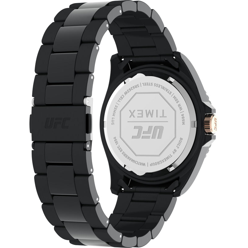Timex UFC Round 21mm Black Dial Analog Men Watch - TW2V568000D Watch Timex