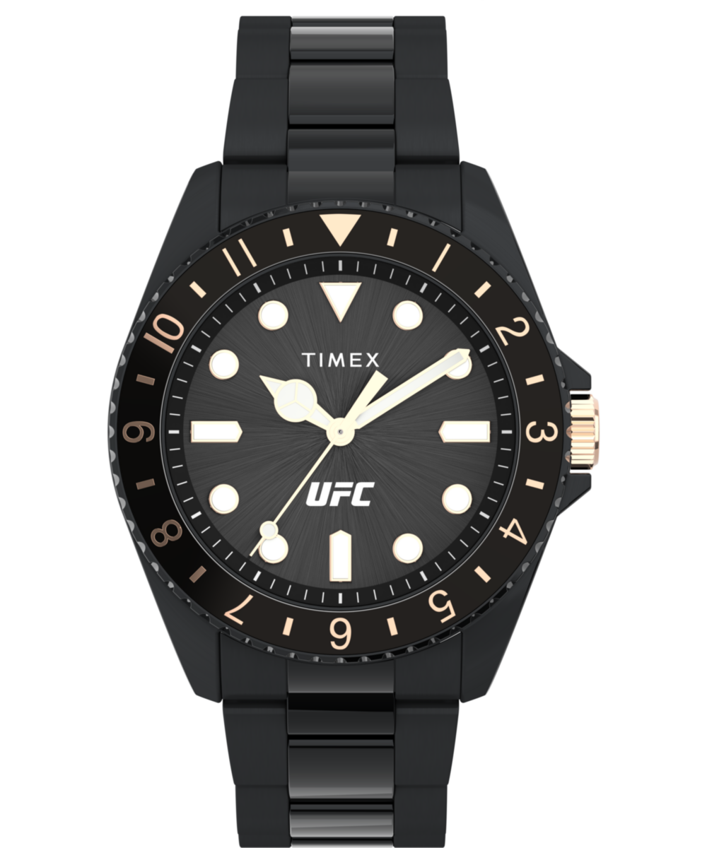 Timex UFC Round 21mm Black Dial Analog Men Watch - TW2V568000D