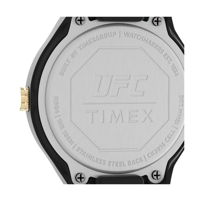 Timex UFC Round 38mm Black Dial Analog Women Watch - TW2V569000D Watch Timex