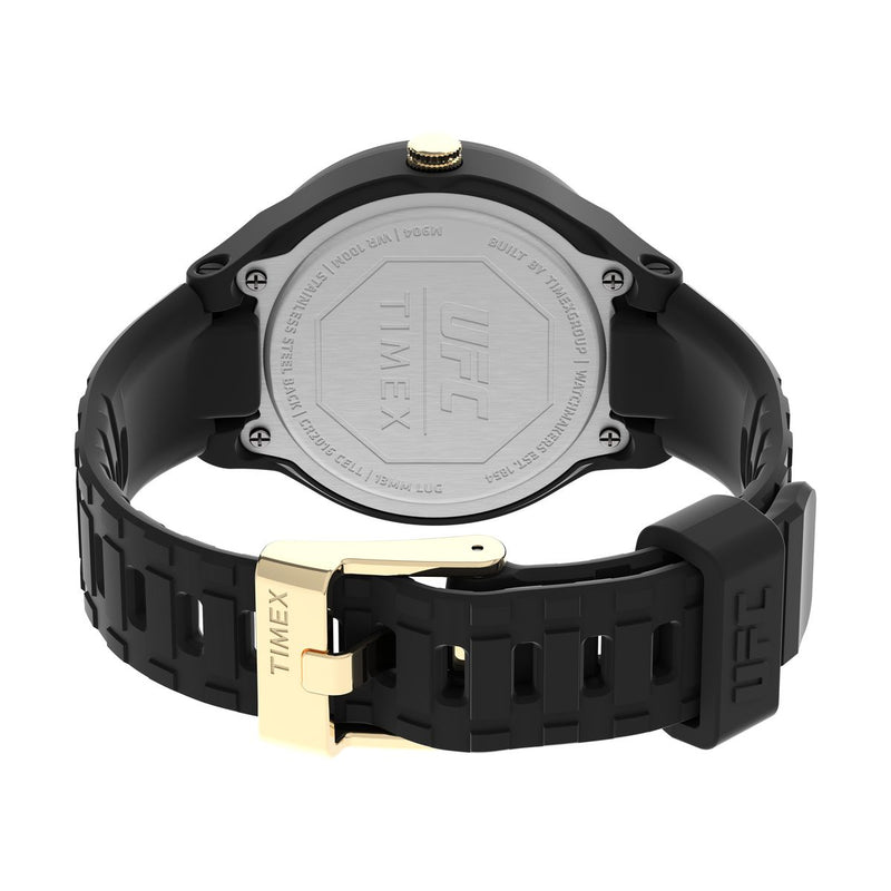 Timex UFC Round 38mm Black Dial Analog Women Watch - TW2V569000D Watch Timex