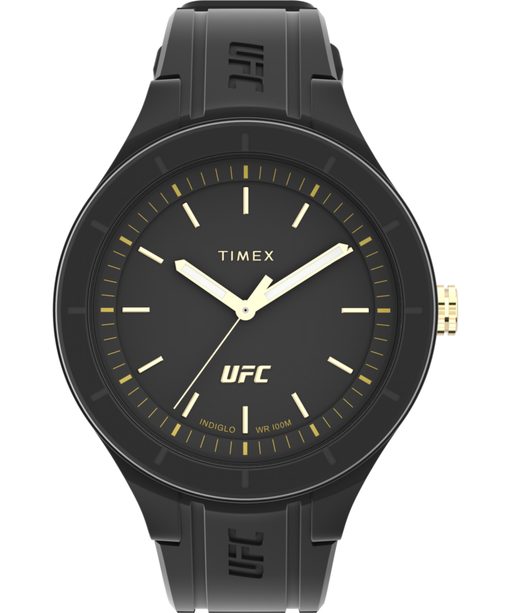 Timex UFC Round 38mm Black Dial Analog Women Watch - TW2V569000D
