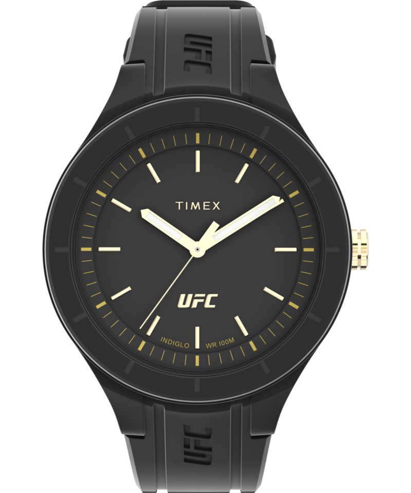 Timex UFC Round 38mm Black Dial Analog Women Watch - TW2V569000D Watch Timex