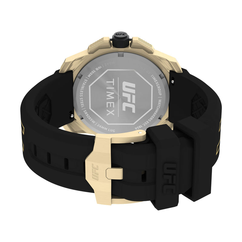 Timex UFC Round 21mm Black Dial Analog Men Watch - TW2V58500X6 Watch Timex