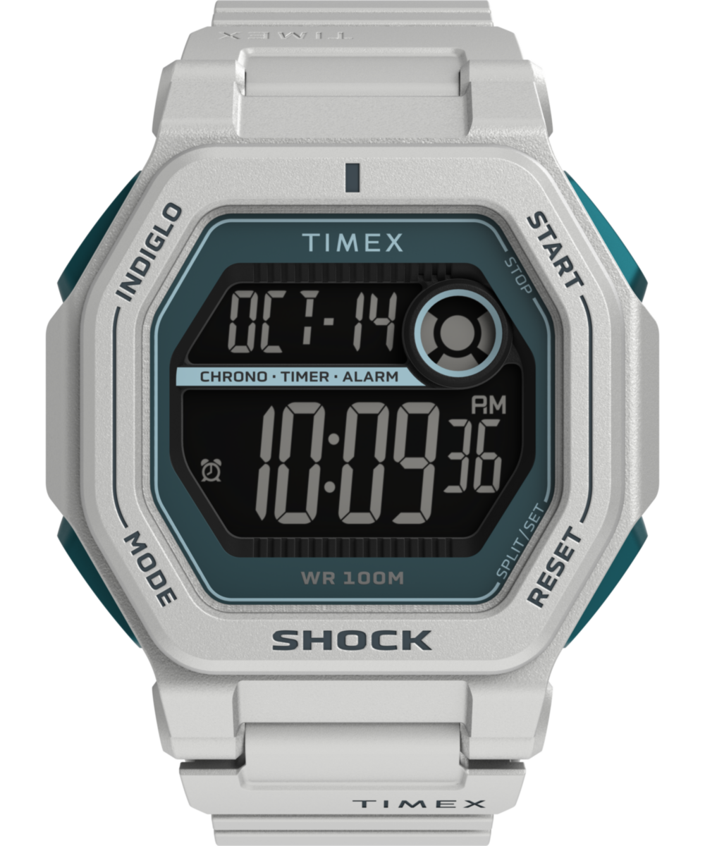 Timex Command Square 21mm Black Dial Digital Men Watch - TW2V63600UJ