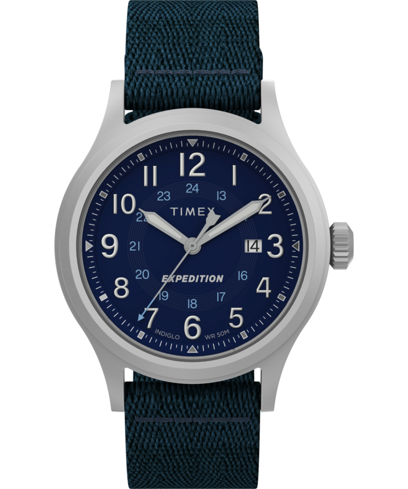 Timex Expedition Round 21mm Blue Dial Analog Men Watch - TW2V65600X6 Watch Timex